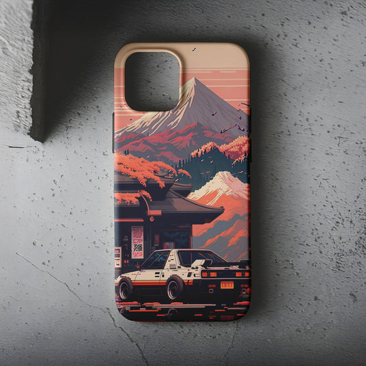 Retro Car Telefon Kılıfı B035