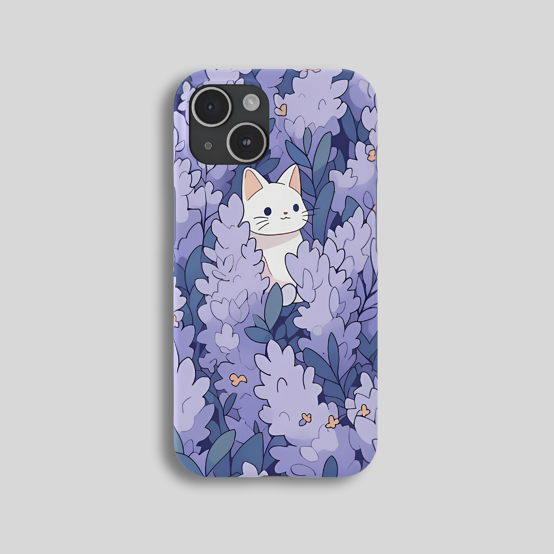 Lavander Cat Case K021