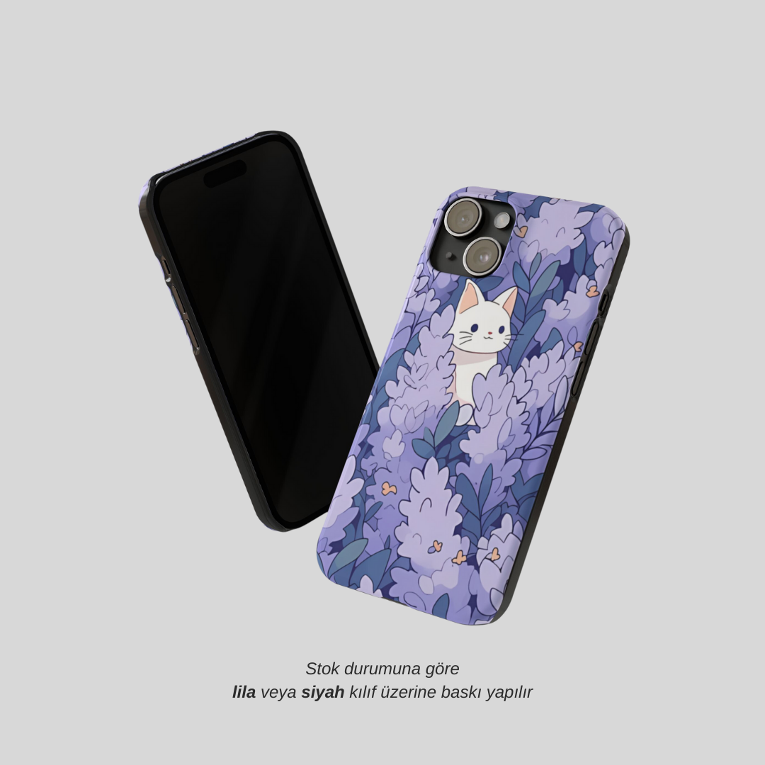 Lavander Cat Case K021