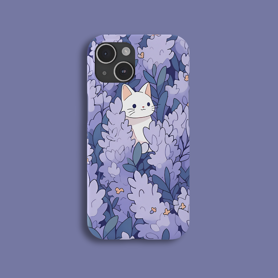 Lavander Cat Case K021