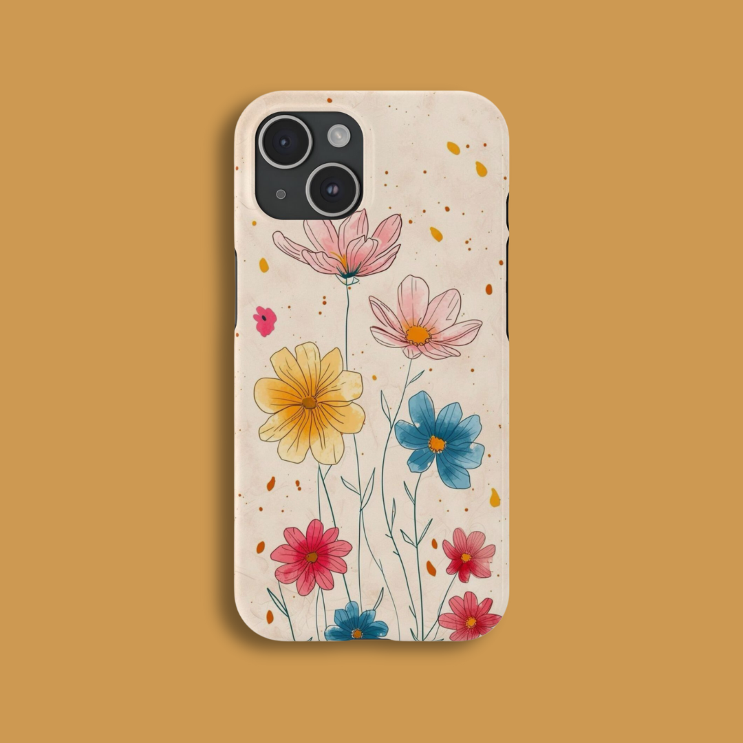 Flowers Watercolor Case K026