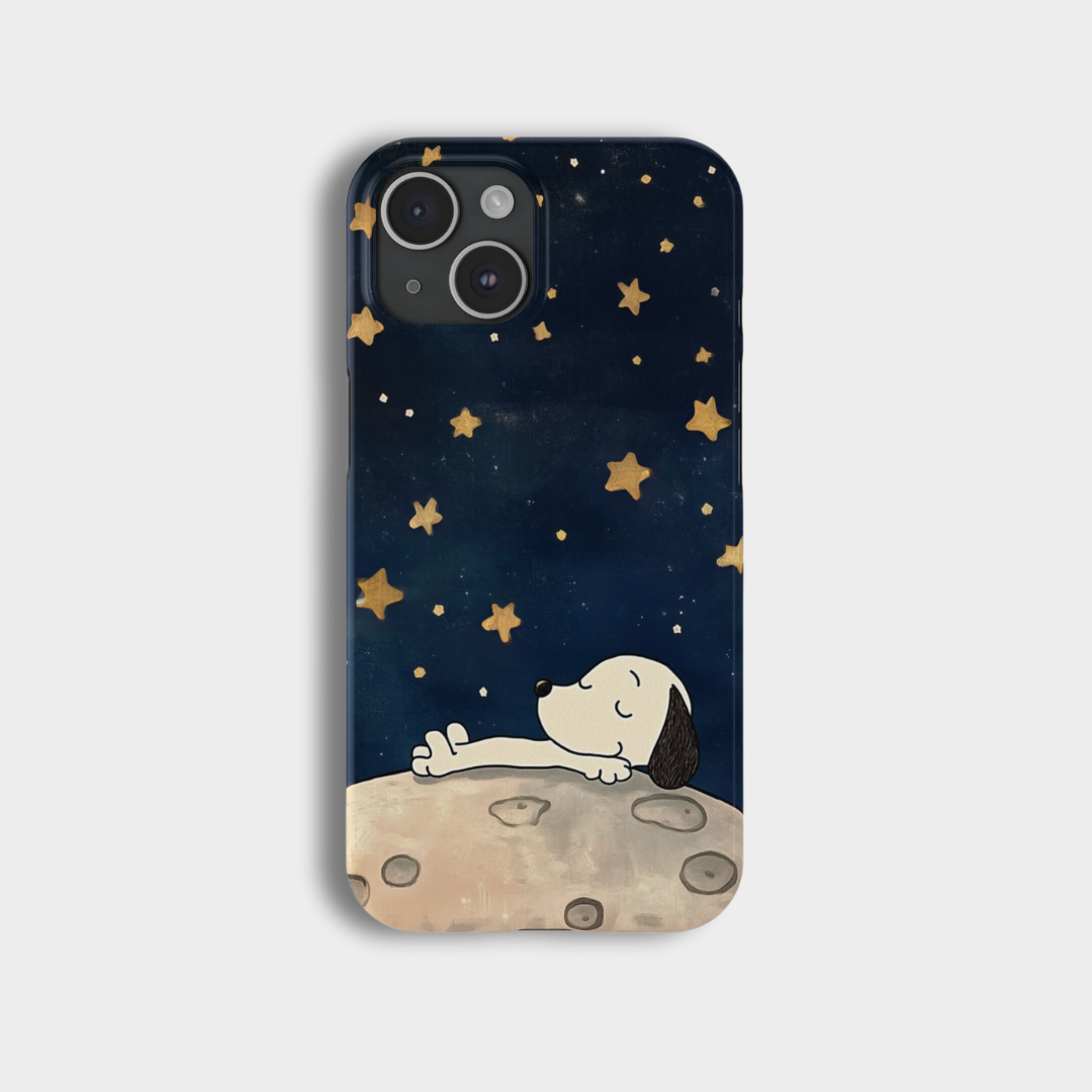 Snoopy in Moon Case R029