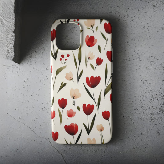Red Flowers Telefon Kılıfı B338