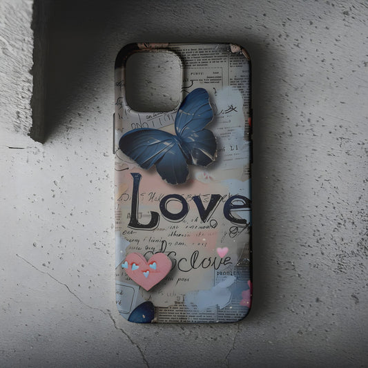 Butterfly Love Telefon Kılıfı B091