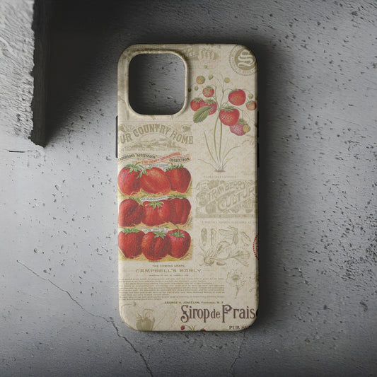 Retro strawberry Telefon Kılıfı B110