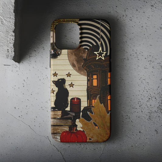 Midnight Cat Telefon Kılıfı B136